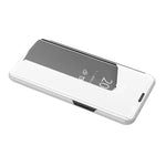 Custodia in pelle flip orizzontale per smartphone