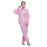 Abbigliamento antipolvere con risvolto spaccato antistatico Abbigliamento pulito con strisce di protezione alimentare, XXXXL, XXXXXL