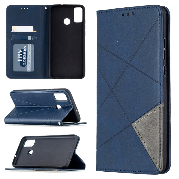 Custodia portafoglio in pelle per Honor 9X Lite