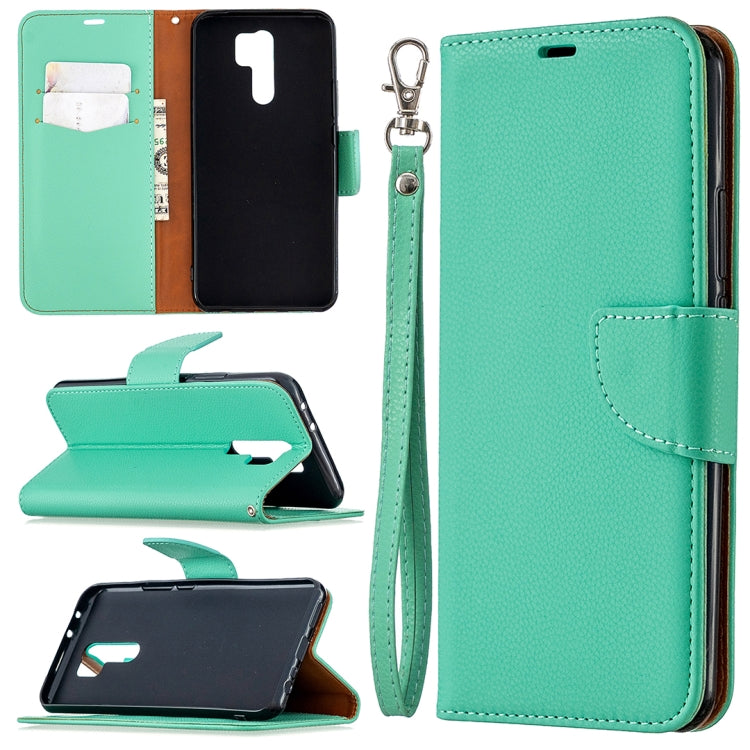 Custodia portafoglio in pelle sintetica per Xiaomi Redmi 9