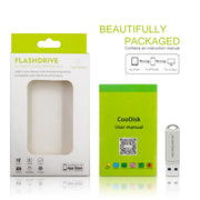MicroDrive 2 in 1 Lightning + USB 2.0 Disco flash USB portatile in metallo, 8GB, 16GB, 32GB, 64GB, 128GB, 256GB, 512GB