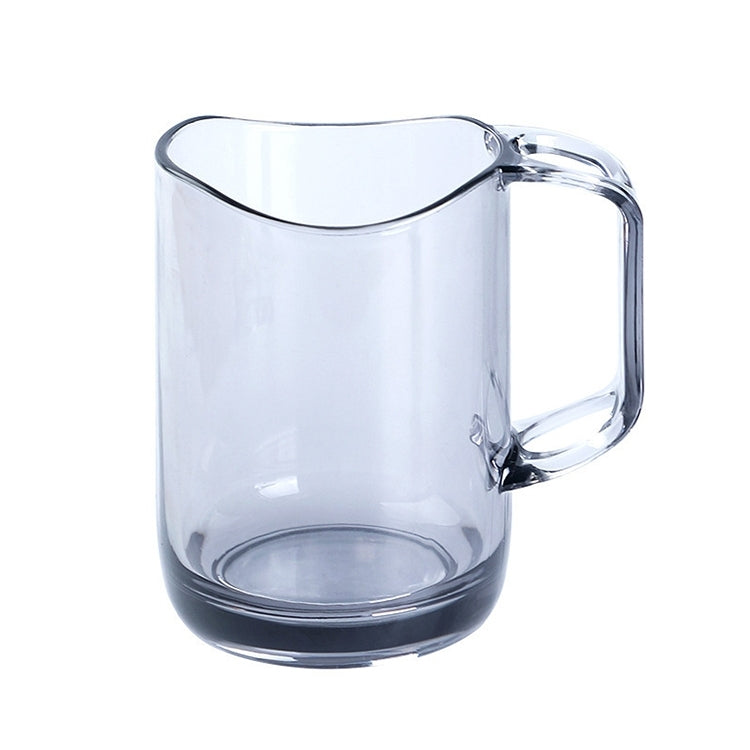 Tazza per collutorio in plastica trasparente acrilica per spazzolatura dei denti, 1pc