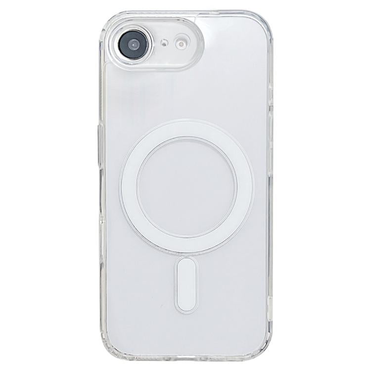 Custodia in TPU acrilico trasparente magnetico MagSafe con foro fine, For iPhone 16e / 17e, For iPhone 17 Pro Max, For iPhone 17 Pro, For iPhone 17, For iPhone Air, For iPhone 16 Pro Max, For iPhone 16 Pro, For iPhone 16 Plus, For iPhone 16            ...
