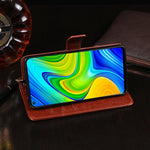 Custodia portafoglio in pelle Crazy Horse per UMIDIGI S5 Pro