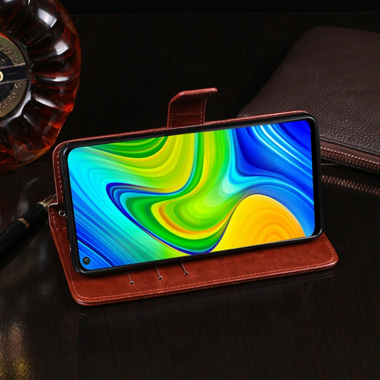 Custodia portafoglio in pelle Crazy Horse per UMIDIGI S5 Pro