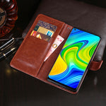 Custodia portafoglio in pelle Crazy Horse per UMIDIGI S5 Pro