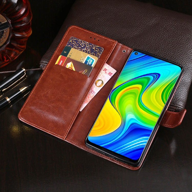 Custodia portafoglio in pelle Crazy Horse per UMIDIGI S5 Pro