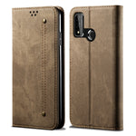 Custodia portafoglio in pelle con slot carte per smartphone
