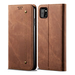 Custodia portafoglio in pelle con slot carte per smartphone