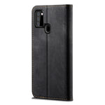 Custodia portafoglio in pelle con slot carte per smartphone