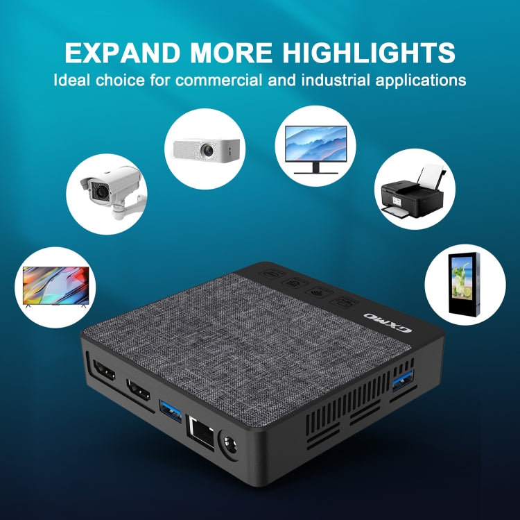 GXMO N42 Windows 11 Intel Gemini Lake N4020C Mini PC NVME SSD WiFi Mini computer desktop, 6GB+64GB, 6GB+64GB+256GB
