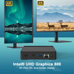 GXMO N42 Windows 11 Intel Gemini Lake N4020C Mini PC NVME SSD WiFi Mini computer desktop, 6GB+64GB, 6GB+64GB+256GB