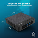 GXMO N42 Windows 11 Intel Gemini Lake N4020C Mini PC NVME SSD WiFi Mini computer desktop, 6GB+64GB, 6GB+64GB+256GB