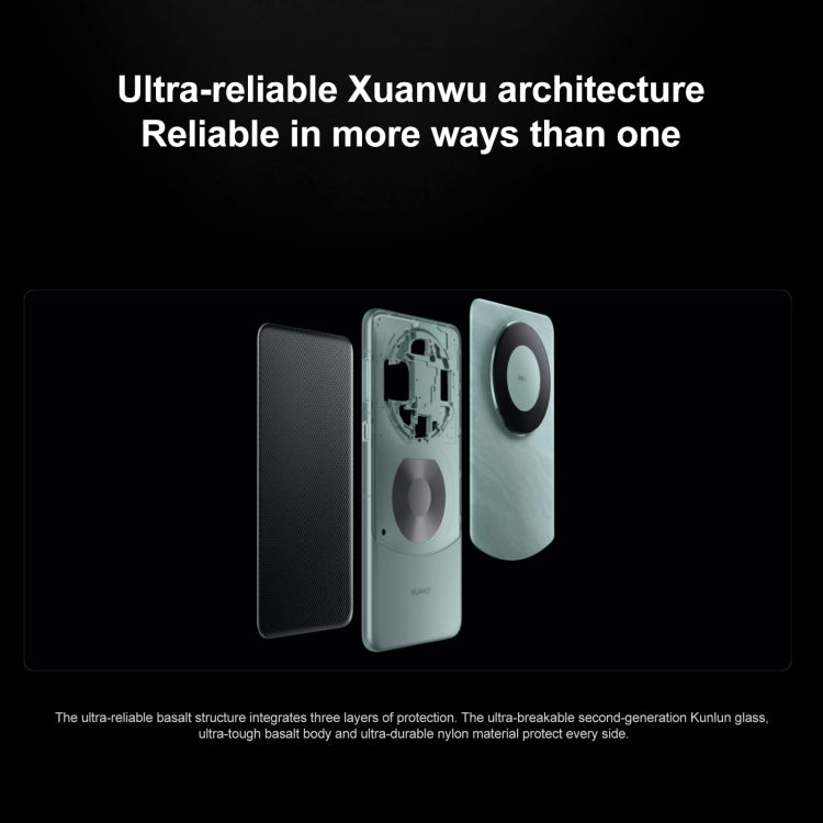 HUAWEI Mate 60, Identificazione delle impronte digitali sullo schermo, HarmonyOS 4.0 Kirin 9000S Octa Core da 6,69 pollici fino a 2,62 GHz, NFC, OTG, Non supporta Google Play, 12GB+512GB, 12GB+1TB