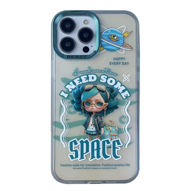 Custodia per telefono con motivo dipinto serie Aurora, For iPhone 14 Pro Max, For iPhone 15, For iPhone 13 Pro Max, For iPhone 13 Pro