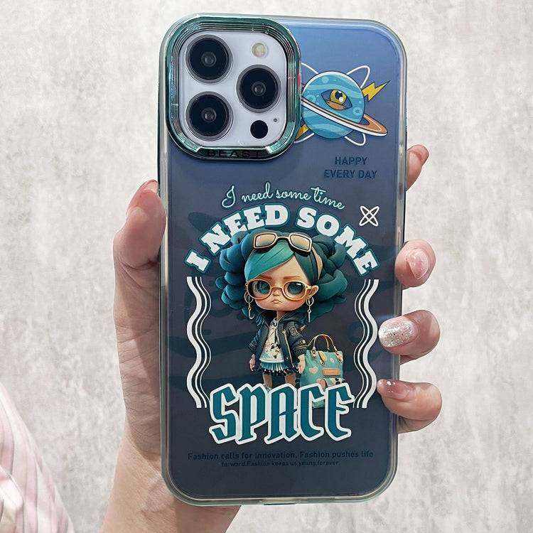Custodia per telefono con motivo dipinto serie Aurora, For iPhone 14 Pro Max, For iPhone 15, For iPhone 13 Pro Max, For iPhone 13 Pro