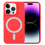 Custodia silicone liquido MagSafe per iPhone 14 Pro