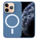 Custodia silicone liquido MagSafe per iPhone 12 Pro Max