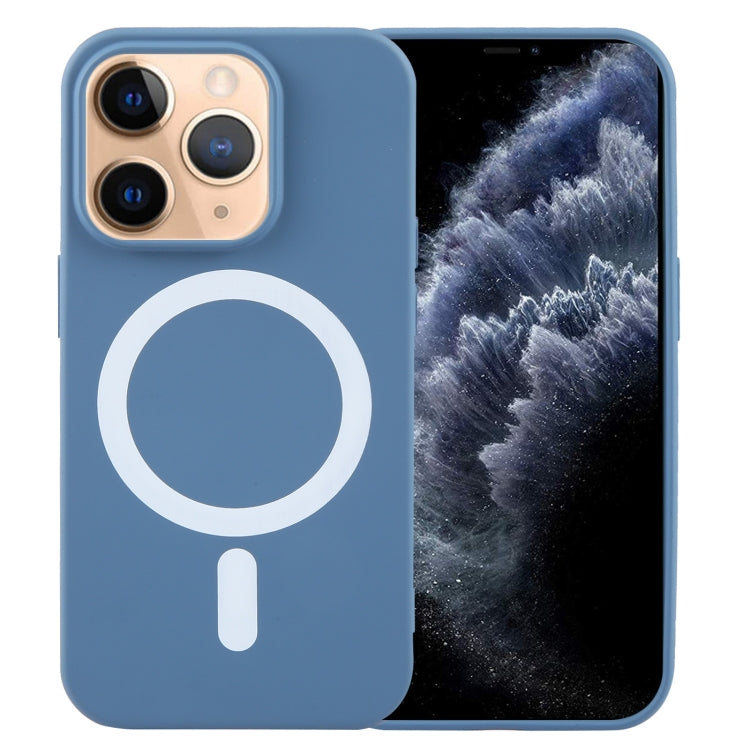 Custodia silicone liquido MagSafe per iPhone 12 Pro Max