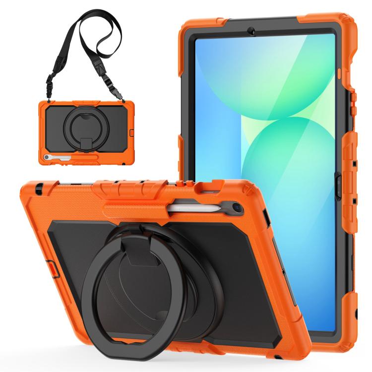 Custodia tablet in silicone con supporto per Samsung Tab S10 FE+