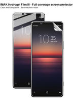 2 pellicole protettive per schermo a copertura totale IMAK Hydrogel Film III, For Sony Xperia 1 II, For Sony Xperia 10 II
