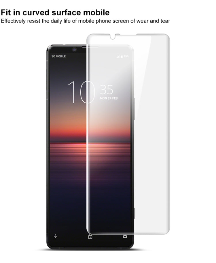 2 pellicole protettive per schermo a copertura totale IMAK Hydrogel Film III, For Sony Xperia 1 II, For Sony Xperia 10 II