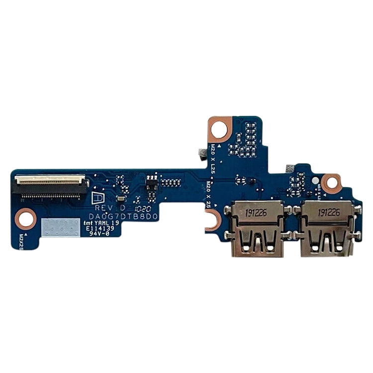 USB Power Board, For HP 240 G3 14-R, For HP EliteBook 740 840 845 G5, For HP 15-AU, For HP 13-AN, For HP PAVILION 14-CF 14-DF 14-DK 14S-CF 14S-CR, For HP PAVILION 14-CM 14-CK 240 G7 246 G7 250 G7, For HP M6-P
