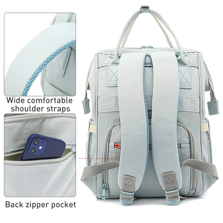 Borsa multifunzionale per la mamma, zaino per la cura del bambino di grande capacità, Grey, Blue, Black, Pink, Cartoon Bear, Classic Grey, Classic Black, Classic Blue