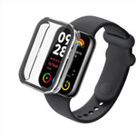 Custodia protettiva per orologio integrata in PC + pellicola temperata, For Xiaomi Mi Band 8 Pro