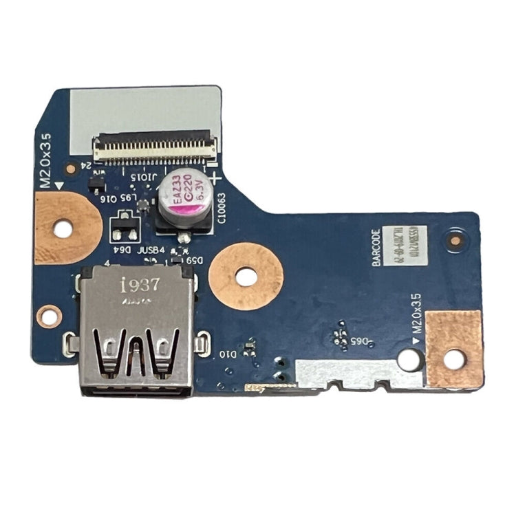 USB Power Board, For Lenovo Pad 2022 10.6 inch TB128FU, For Lenovo ThinkPad T490s 20NX 20NY 13s-IWL 20R9