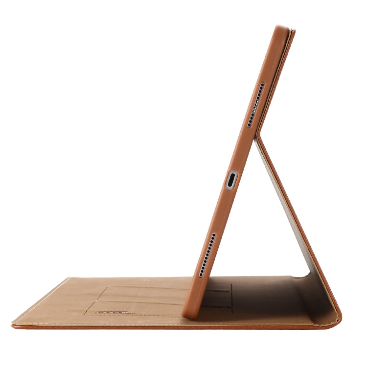 GEBEI PU+TPU Custodia protettiva a ribaltamento orizzontale con supporto e slot per schede, For iPad Pro 11 inch (2020)