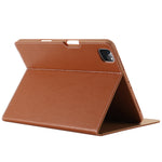 GEBEI PU+TPU Custodia protettiva a ribaltamento orizzontale con supporto e slot per schede, For iPad Pro 11 inch (2020)