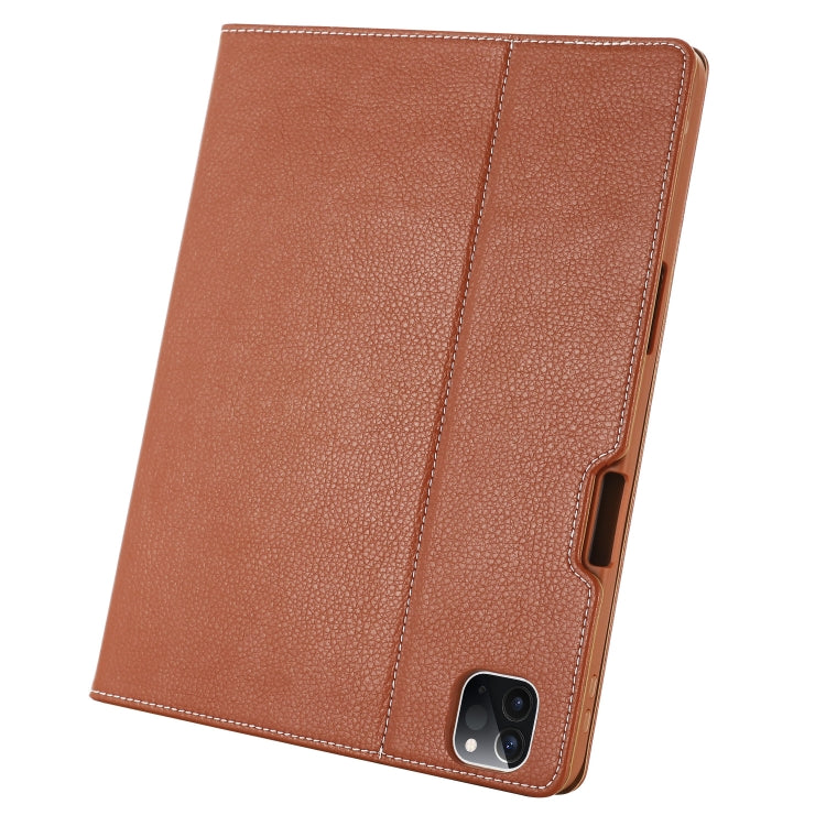 GEBEI PU+TPU Custodia protettiva a ribaltamento orizzontale con supporto e slot per schede, For iPad Pro 11 inch (2020)