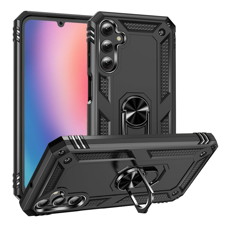 Custodia per telefono in TPU + PC antiurto con supporto, For Samsung Galaxy A05, For Samsung Galaxy A05s, For Samsung Galaxy A25 5G