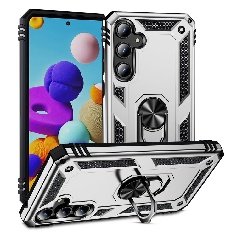 Custodia per telefono in TPU + PC antiurto con supporto, For Samsung Galaxy A16 5G, For Samsung Galaxy A06 4G, For Samsung Galaxy A35 5G
