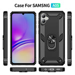 Custodia per telefono in TPU + PC antiurto con supporto, For Samsung Galaxy A05, For Samsung Galaxy A05s, For Samsung Galaxy A25 5G