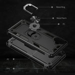 Custodia per telefono in TPU + PC antiurto con supporto, For Samsung Galaxy A05, For Samsung Galaxy A05s, For Samsung Galaxy A25 5G