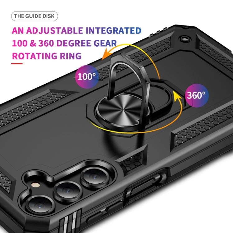 Custodia per telefono in TPU + PC antiurto con supporto, For Samsung Galaxy A16 5G, For Samsung Galaxy A06 4G, For Samsung Galaxy A35 5G