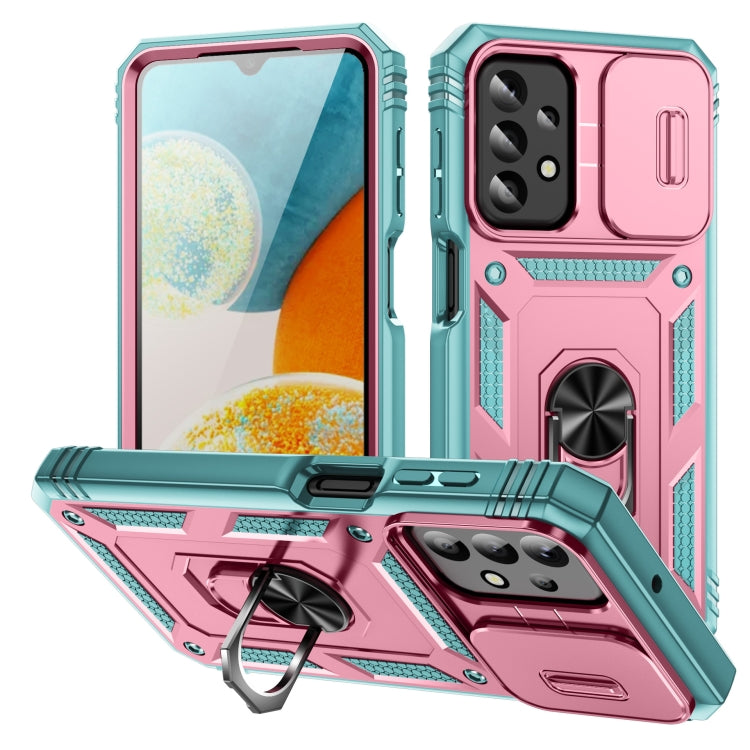 Custodia per telefono Camshield scorrevole in TPU + PC con supporto, For Samsung Galaxy A25 5G, For Samsung Galaxy S23 FE 5G, For Samsung Galaxy A23 4G / 5G