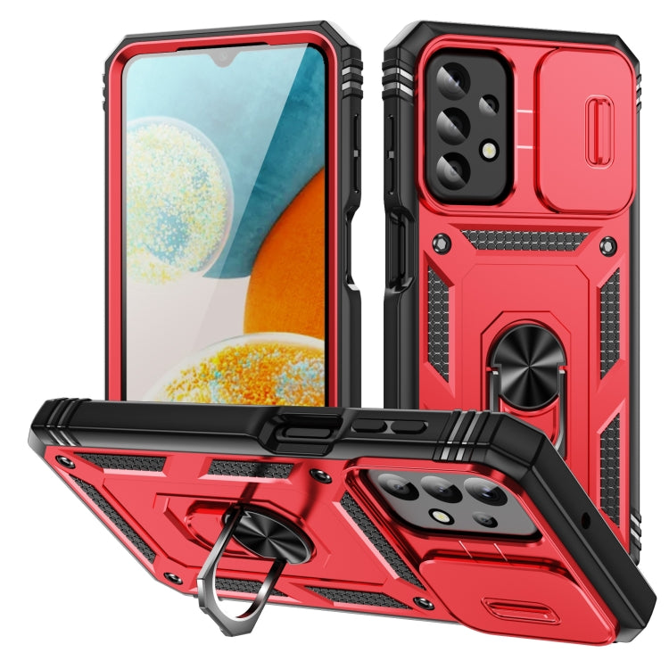 Custodia per telefono Camshield scorrevole in TPU + PC con supporto, For Samsung Galaxy A25 5G, For Samsung Galaxy S23 FE 5G, For Samsung Galaxy A23 4G / 5G