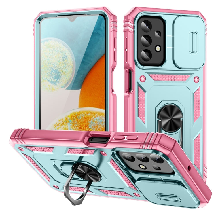 Custodia per telefono Camshield scorrevole in TPU + PC con supporto, For Samsung Galaxy A25 5G, For Samsung Galaxy S23 FE 5G, For Samsung Galaxy A23 4G / 5G