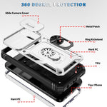Custodia per telefono Camshield scorrevole in TPU + PC con supporto, For Samsung Galaxy A25 5G, For Samsung Galaxy S23 FE 5G, For Samsung Galaxy A23 4G / 5G