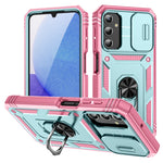 Custodia per telefono Camshield scorrevole in TPU + PC con supporto, For Samsung Galaxy A25 5G, For Samsung Galaxy S23 FE 5G, For Samsung Galaxy A23 4G / 5G