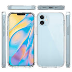 Custodia TPU antiurto in acrilico per iPhone 12, 12 Pro