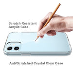 Custodia TPU antiurto in acrilico per iPhone 12, 12 Pro