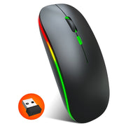 HXSJ M40 2.4GHZ 800,1200,1600 dpi Regolazione della terza marcia Mouse wireless colorato USB ricaricabile
