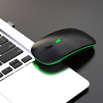 HXSJ M40 2.4GHZ 800,1200,1600 dpi Regolazione della terza marcia Mouse wireless colorato USB ricaricabile