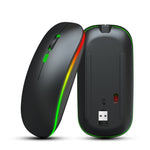 HXSJ M40 2.4GHZ 800,1200,1600 dpi Regolazione della terza marcia Mouse wireless colorato USB ricaricabile
