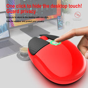 Mouse wireless monomodale HXSJ M106 2,4 GHZ 1600 dpi USB ricaricabile