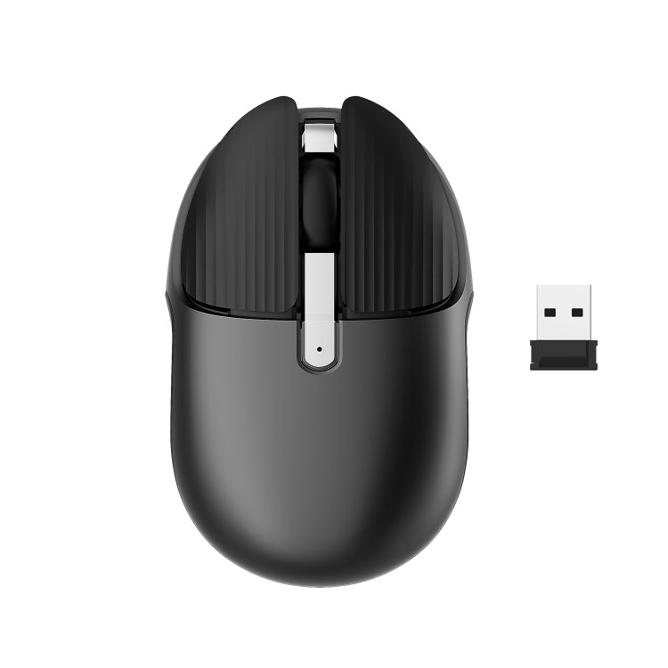 Mouse wireless monomodale HXSJ M106 2,4 GHZ 1600 dpi USB ricaricabile